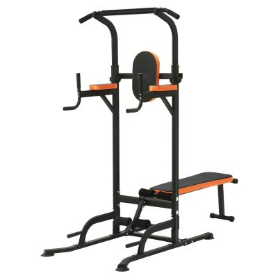 China Indoor Tower Heavy Duty Adjustable Height Power Upper Body Equipment For Home Gym For Tricep Plunges Push-ups Traction-UPS L-Rests for sale