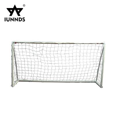 China 8ft x 4ft Sturdy Tubular UPVC Tubular Consturction 5 8ft x 4ft One Side Football Soccer Net Goal For Sale for sale