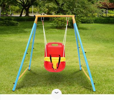 China Hot selling cheap china garden baby swing set CD-S012P for sale