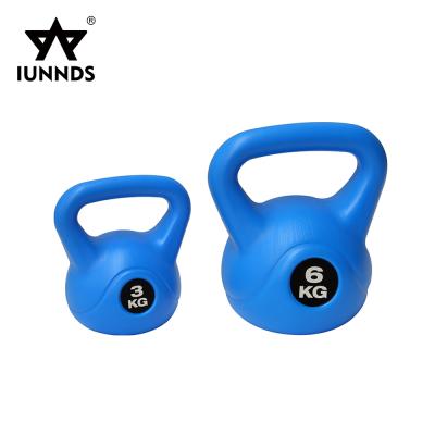 China Universal gym kb exercises blue muscle strength bodybuilding weightlifting kettlebell for sale