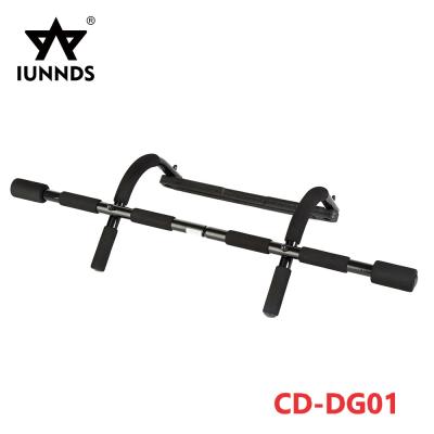 China High Tensile Steel Tube Pull Up Bar Door Heavy Duty Chin Up Bar Trainer For Home Gym Door Pull Up Bar Or Dip Bar for sale