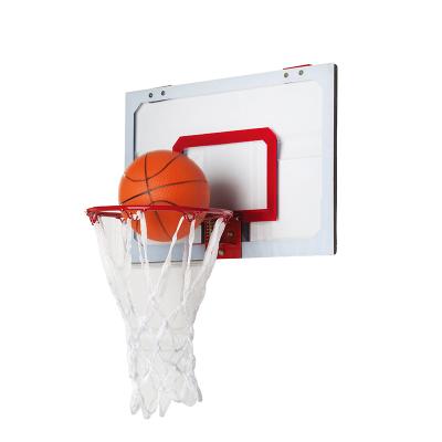 China Wall Mounted PE Mini Basketball System Stainless Steel Basketball Hoop For Office for sale