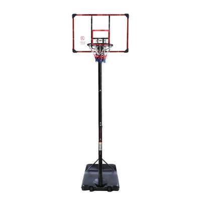 China Equipment Acrylic Acrylic Backboard Sports Pole Hoop Hoop Steel Basketball Rack for sale