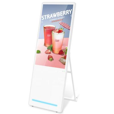 China 40in indoor lcd advertising portable digital signage indoor lcd advertising poster android digital display for sale