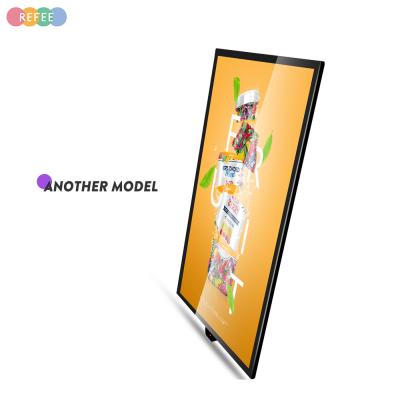 China Indoor Interactive Wall Display Wall Mounting Lcd Ad Screen Wall Mounted for sale