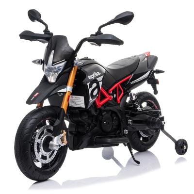 China Ride On Toy New Kids Electric Motorcycle Rechargeable Racing Motorcycle For Kid To Ride APRILIA Motorcycles Para ninos for sale