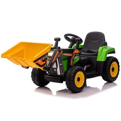 China Ride On Toy New 2021 Baby 12V Ride On Electric Tractor Excavators For Kids To Drive for sale