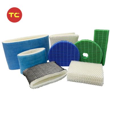 China Hotel Customized Humidifier Wick Filters Replacement For Air Humidifier Filter Panel Vaporizer Protection Humidifier Filter Material for sale