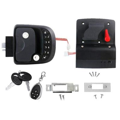 China Universal Boat RV Lock RV Lock Yacht Bus Code Lock Motorhome Boat Entry Door Latch Remote Security for sale