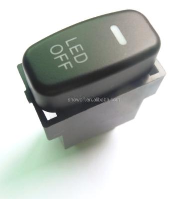 China ABS Car Galant Lance ASX Fortis Zinger Auto Push Button Led Off Fog Light Switch for sale