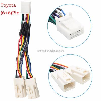 China Automobile Aftermarket Car Stereo Adapter Cable Wire Harness for sale