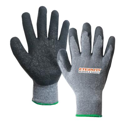 Κίνα Durable 10 G 2 Yarn Flexible Gray Latex Coating Gloves for Masonry Worker προς πώληση