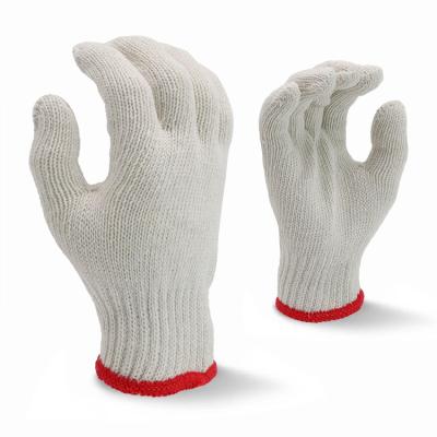 China Poly / Cotton Knitted Flexible Working Hand Gloves for sale