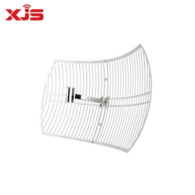 China Alumnium 2.4G 24dBi wifi grid antenna 24dBi antena diecast wifi for sale