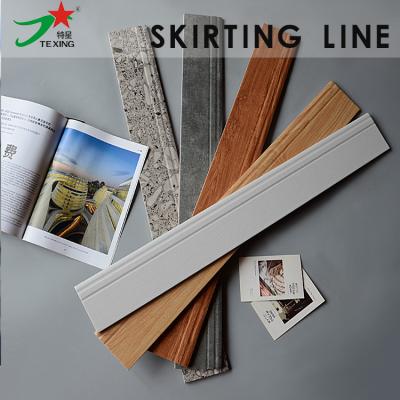 China TEXING Rustic Tiles Waterproof Decorative Floor Ceramic Skirting Molding for sale