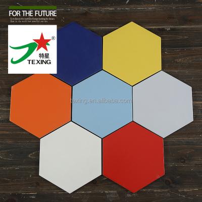 China Rustic Tiles 2016 New Design Hexagon Shape Porcelain Tile Hot Sale Hexagon Floor Tile for sale