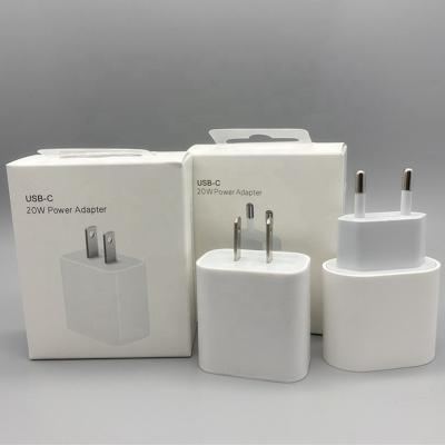 China USB Smart C Charger 20w 18w Palladium Plug 20w 18w Cell Phone QC Mobile Phone Charger Power Quick Charging Adapter For Iphone12 13 Apple for sale