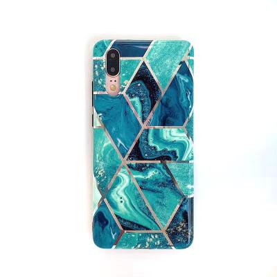 China 2022 Shockproof Marble Case For iPhone 13 12/14 11Pro With Stand Plated Soft IMD Phone Case For iPhone 14 11/Xs/Xr/X/8/7/6 for sale