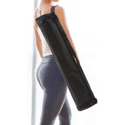 China Dongguan Factory 600D Polyester Waterproof Shoulder Yoga Mat Holder Carry Storage Bag /ODM Custom Polyester Zipper Yoga Mat Bag for sale