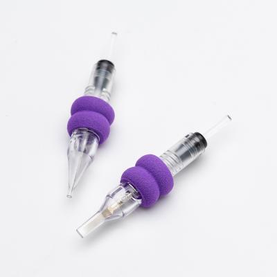 China POPU OMNI Thread Lock Permanent Permanent Make Up Flat Slope Tattoo Needles For Eyebrow Eyeline Lips PMU for sale