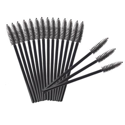 China Eyelash Permanent Make Up Black Color Eyebrow Eyelash Brushes For Eyebrow PMU for sale