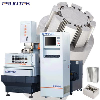 China Building Material Stores Esuntek CNC Wire Cut EDM Machine With 0.18mm Molybdenum Wire Instead Of 0.25-0.6mm Brass Wire for sale