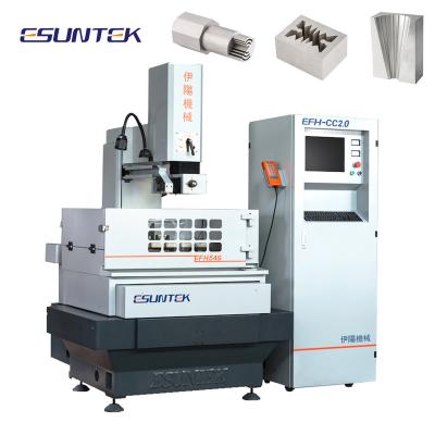 China Building Material Stores Esuntek EDM High Speed ​​Wire Cutting Machine With AC Servo Drive for sale