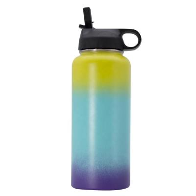 China Sustainable 22 oz 32 oz bpa free sports drink bottle stainless steel vacuum insulated wide mouth water bottle for sale