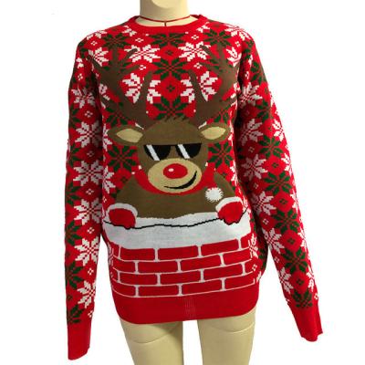 China 2020 High Quality Christmas Sweater Manufacturer Anti-Wrinkle Sweater Ugly Knitting Shirt Women Christmas Sweater New for sale