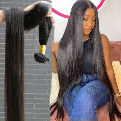 China Factory Price Straight Cuticle Aligned Human Hair Unprocessed Virgin Brazilian Hair Weaves Brazilian Hair Bundles for sale