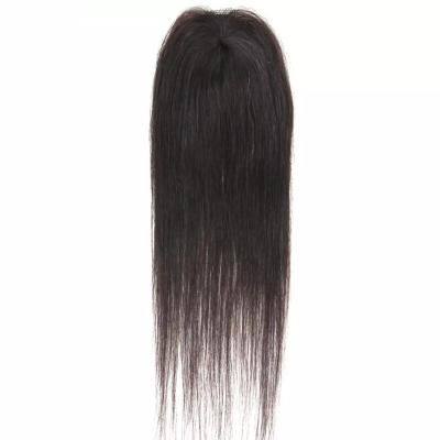 China Wholesale Brazilian Straight Circular Closure Natural Color Hair Extensions Straight Wigs For Women Color Head Rotation For Wig for sale