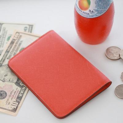 China New NATIONAL Custom Made Travel PU Passport Wallet Card Holder Personalized Leather Cover for sale