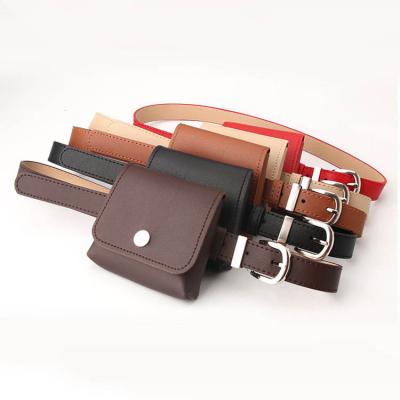 China Water Proof Custom Design Mini Pu Leather Waterproof Belt Fanny Pack Waist Bag For Women for sale