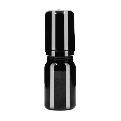 China Wholesale Cover Factory Matte Black Roll On Perfume Essential Oil Glass Bottle for sale