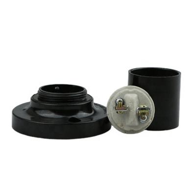 China Screw bakelite e27 lamp holder. for sale