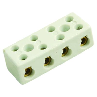 China 60A~100A Customized Terminal Blocks High Frequency Ceramic Porcelain Electrical Sockets 11 - A.W.G. 20 for sale