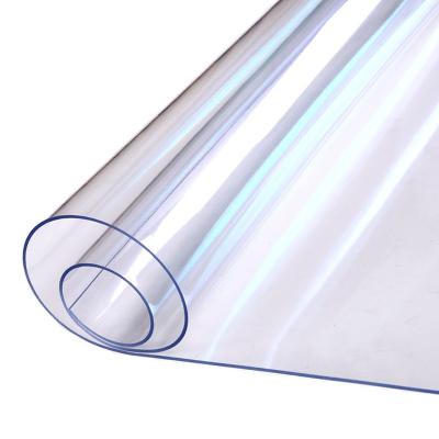 China Ribbed Clear Transparent PVC Plaat Panel Film 6mm Snijden Op maat Te koop