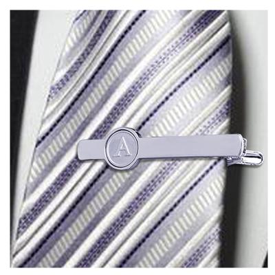 China New Men's Shirt Accessories Formal Business Wedding Dedicated Luxurious High Quality Letter A-Z Collar Tie Tie Clips Lnitial Alphabet Clip For Men for sale