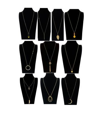 China New Long Arrival Necklace Set Pendant High Quality Fashion TRENDY Irregularly Designed Decorative Necklace With Alloy Material for sale