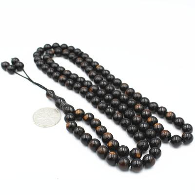 China Muslim Prayer Devotees New Nationality Religious Style Bead Bracelet Handmade 99 Large Prayer Beads Muslim Jewelry For Worship Supplies for sale