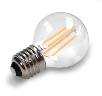 China Factory Wholesale Residential Clear 2700K G45 LED Filament Glass Bulb for sale