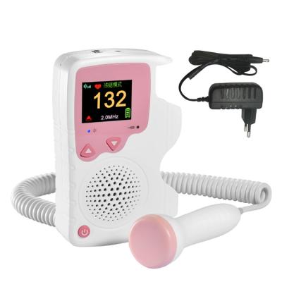 China Convenience CE Approved Waterproof 3.0mhz Ultrasound Enhanced Fetal Doppler Baby Heart Monitor for sale