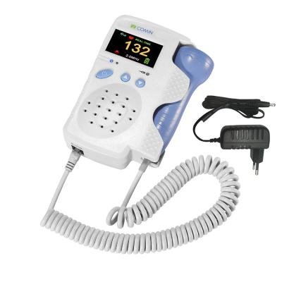 China Baby Convenience Ultrasonic Heartbeat Detector Huntleigh Heartbeat Scanner LCD Display Fetal Doppler Price for sale