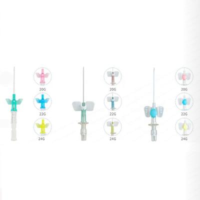 China Needle left in a specimen organ of non-invasive hypoallergenic disposable medical IV catheter cannula with butterfly wings needle for sale