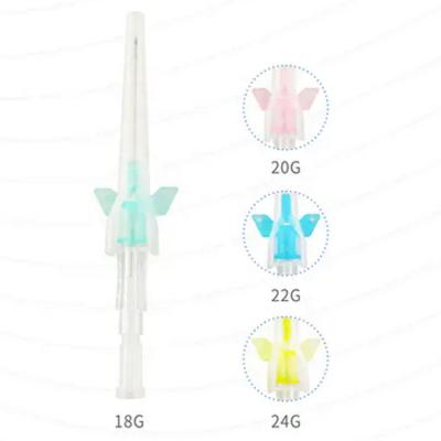 China Hypodermic Needle Left In Sterile I.V Cannula Disposable Medical Organ for sale