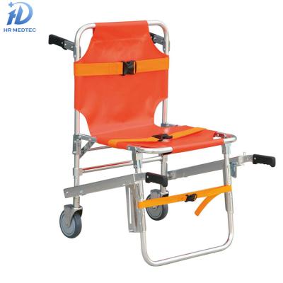 China Hour Hospital Emergency Rescue Folding Folding Ambulance Cheap Luxurious Stair Chair Stretcher for sale