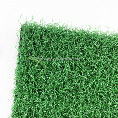 China Chinese Eco-friendly Synthetic Plastic Hedge Mat Carpet Tile Fake Pampas Grass HH 15-35 for sale