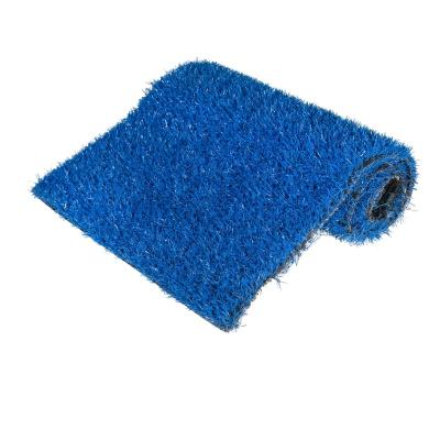 China Sports Turf Blue Sports Football Field Playground Football Lawn Sports Carpet Artificial Lawn for sale