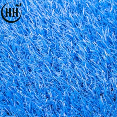 China Heihe Hebei Sports Grass Sports Grass Soccer 40mm Football Plastic Synthetic Artificial Grass Turf Blue Color for sale