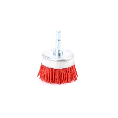 China Abrasive Fashion Durable Colorful Design Cup Brush Steel Wire for sale